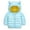 08Light blue, variant on Hicidod Kids Down Puffer Jacket for Kids Baby Boys Girls Light Puffer Padded Winter Down Coats Bear Hoods Infant Outerwear