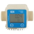 thumbnail image 2 of Medidor de flujo de combustible diésel digital con turbina LCD K24, ampliamente utilizado para productos químicos y agua, 2 of 15