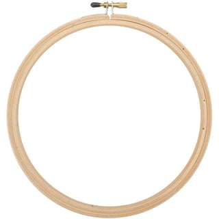 Edmunds Wood Embroidery Hoop w/Round Edges 3 Natural
