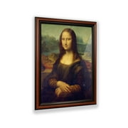 Mona Lisa by Leonardo Da Vinci, World Famous Wall Art Collection, Framed Mona Lisa Print for Office or Living Room Decor, 11x14, 2451W