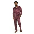 thumbnail image 4 of Dogg Supply by Snoop Dogg Men's 2-Piece Long Sleeve Microfleece Button Front Top and Pants Pajama Set, 4 of 5