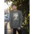 thumbnail image 2 of Cool Dog, Man! Sweatshirt Men -Image by Shutterstock, Male 3X-Large, 2 of 4