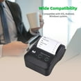 thumbnail image 2 of Portable Wireless BT 58mm 2 Inch Thermal Receipt Printer Mini USB Bill POS Mobile Printer Support ESC/POS Print Command Compatible with Android/iOS/Windows for Small Business Restaurant Retail Store, 2 of 8