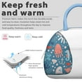 thumbnail image 3 of Insulated Lunch Bag Women, Reusable Cute Octopus Sea Creatures Tote Lunch Box, Leakproof Cooler Lunch Bags for Work Office Travel Picnic, 3 of 4