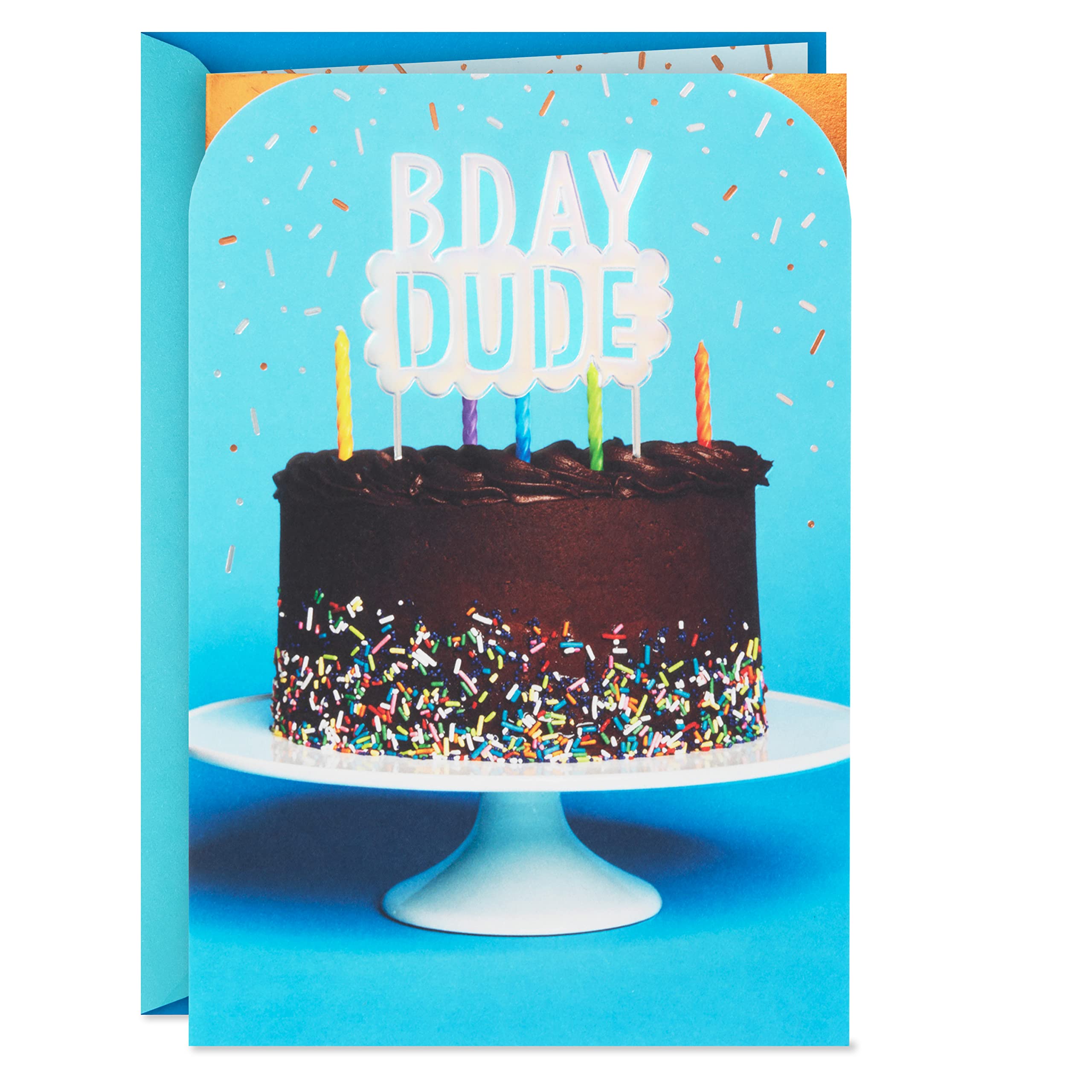 Hallmark Birthday Card for Him (Bday Dude) (5RZB1550)