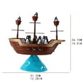 thumbnail image 4 of Pirate Penguin Balancing Board Game, For Family Fun Interactive Desktop, Toy Safe Abs Material Educational Party, 4 of 9