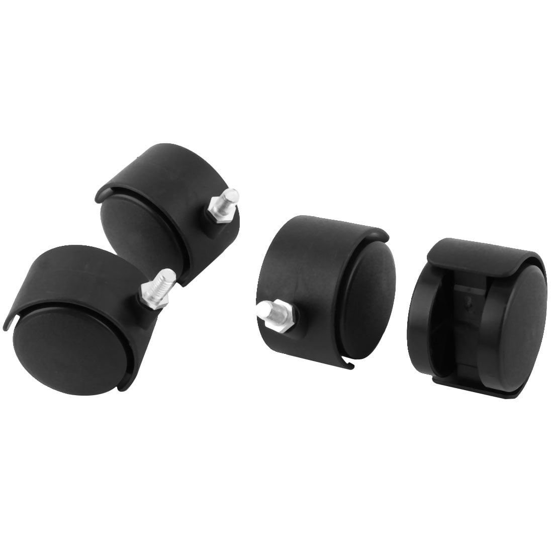 Family Plastic Furniture Sofa Closet Chair Swivel Caster Wheel Black 4pcs Walmart Com Walmart Com