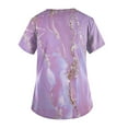 thumbnail image 2 of Scrubs for Women Tops Short Sleeve Summers Working Scrub Ladies Lounge Short Comfortable, 2 of 3