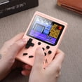 thumbnail image 2 of 500-i-1 Rétro Gameboy Masque Mini Handhållen Videospelskonsol Inbyggd Klassisk Spare Grange Vuxen Rolig Leksak Presenter Bleu, 2 of 4