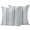 Grey Light Blue, variant on 2 Pack Outdoor Waterproof Throw Pillow Covers,Abstract Modern Lines Decorative Square Pillow Case Patio Pillowcases for Chair Couch Sofa 16x16in