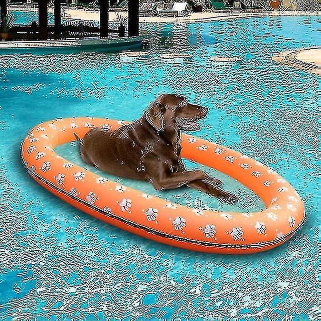 Flotadores para perros para piscina, flotador inflable para piscina para perros cachorros, flotadores grandes para piscina para perros, flotadores para perros