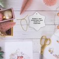 thumbnail image 6 of 3drose, Image of Surely Not Everyone Was Kung Fu Fighting Quote, 3 inch Snowflake Porcelain Ornament, 6 of 7