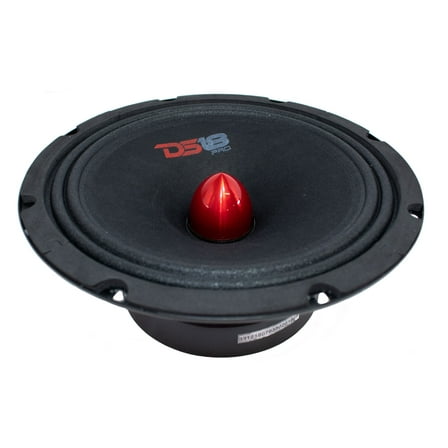 1x 8" DS18 Mid Range Red Bullet Loud Speaker 580 Watts 4 Ohms PRO-GM8.4B
