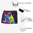 thumbnail image 3 of Yiaed Neon Pop Art Pitbull Print Men's Soft Cotton Boxer Shorts Breathable Boxers Underwear Moisture-Wicking Underwear Stretch Boxer Briefs for Man-XX-Large, 3 of 5