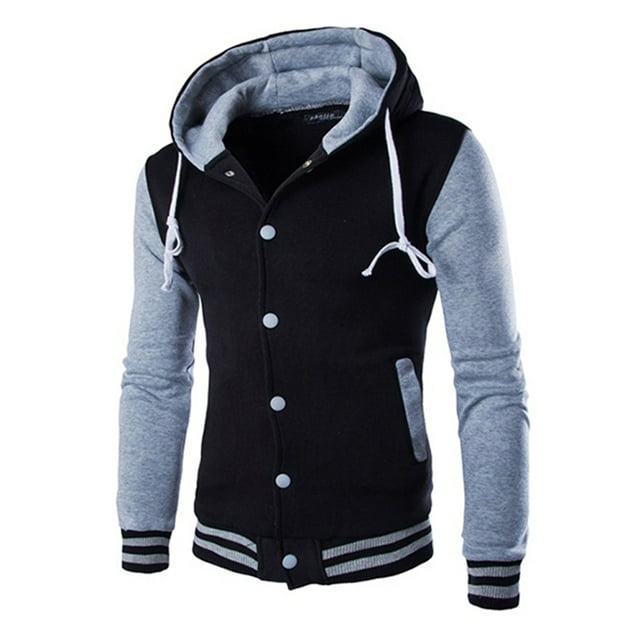 LUXUR Chandail à Manches Longues pour Hommes Loisirs Automne Gris 2TG