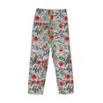 thumbnail image 3 of Lsque Roses Mixed Zebra 1 Print Men's Pajama Pants, Lounge Pant - Comfortable Home Wear,Elastic Waistband, Stylish Design-XX-Large, 3 of 9