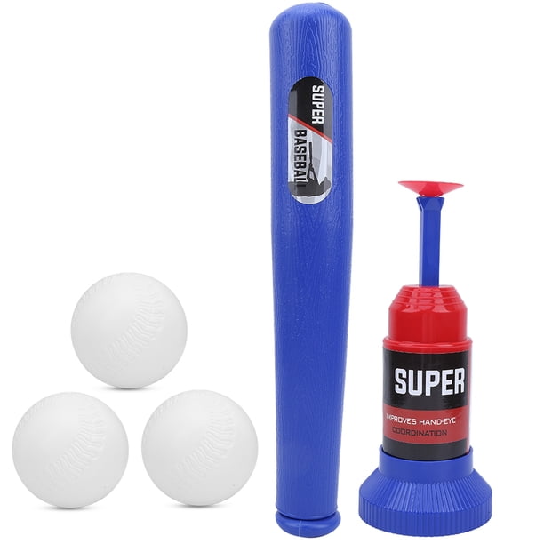 Juego de pelota de béisbol de juguete, lanzador de béisbol semiautomático, bate de béisbol de juguete para niños (777-607)