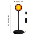 thumbnail image 4 of Fufafayo under $5 2Pcs Sunset Projection Lamp, Sunset Projection Lamp, LED Sunset Light for Room Decor, Romantic Golden Hour Night Light, Rotatable Projector for Photography, Selfies, Parties, 4 of 9