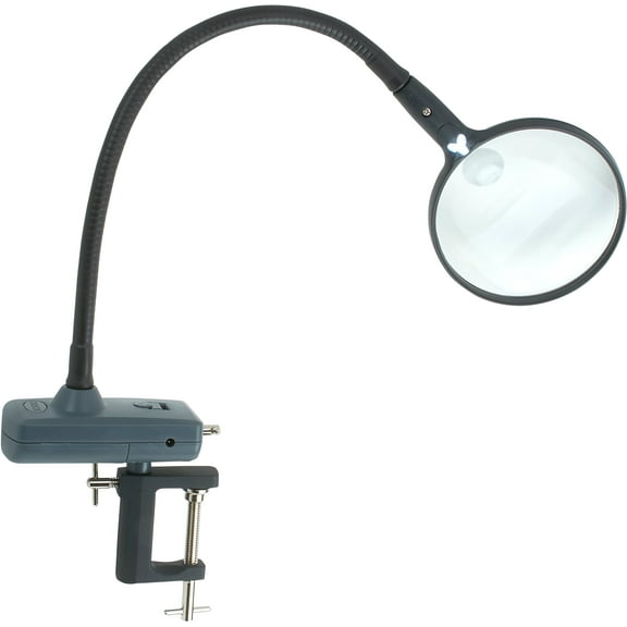 Carson MagniFlex™ Handsfree Magnifier Tabletop Mounted Clamp-On Magnifying Glass