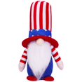 thumbnail image 1 of JJKBVCLO Independence Day Faceless Doll Goblin Figurine, 1 of 2