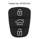 thumbnail image 2 of Pad Key 3 Botones de Goma para Flip Remote Car Shell (con Letra), 2 of 7