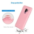thumbnail image 3 of JETech Slim Fit Case for Samsung Galaxy S9+ Plus, Thin Phone Cover with Shock-Absorption and Carbon Fiber Design (Pink), 3 of 7