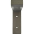 thumbnail image 3 of Ekena Millwork 2"W x 6"D x 6 1/4"H Steel Truss Shelf Bracket, Hammered Silver, 3 of 11