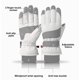 thumbnail image 4 of Guantes de esquí de invierno, guantes de snowboard impermeables con pantalla táctil, guantes cálidos, 4 of 5