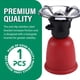 thumbnail image 4 of Estufa de Camping para Exteriores con Tanque de Gas Europeo de 190 G, Hornilla de Café, Quemador de Gas Propano Ajustable para Pesca, Senderismo, Picnic., 4 of 5