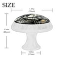 thumbnail image 4 of 4 Pcs Motorcycle Knobs for Kitchen Cabinet Cupboard Dresser Bookcase Drawer Pulls Handles Round Home Decor, 4 of 8