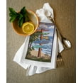 thumbnail image 2 of La Jolla, California, Destinations Sign (100% Cotton Tea Towel, Decorative Hand Towel, Kitchen and Home), 2 of 3