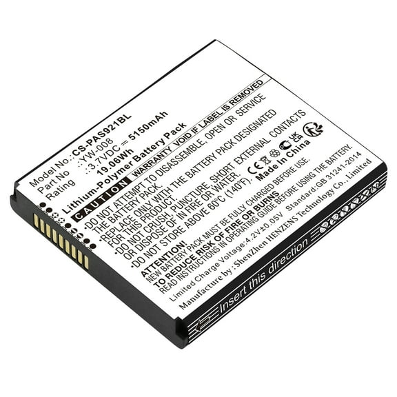 Replacement Battery for Pax A920 Pro,YW-008,5150mAh