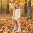 thumbnail image 3 of gcong Girls Ankle Boots Lightweight Non-slip desert Boots Military shoes Kid's hiking shoes, 3 of 7