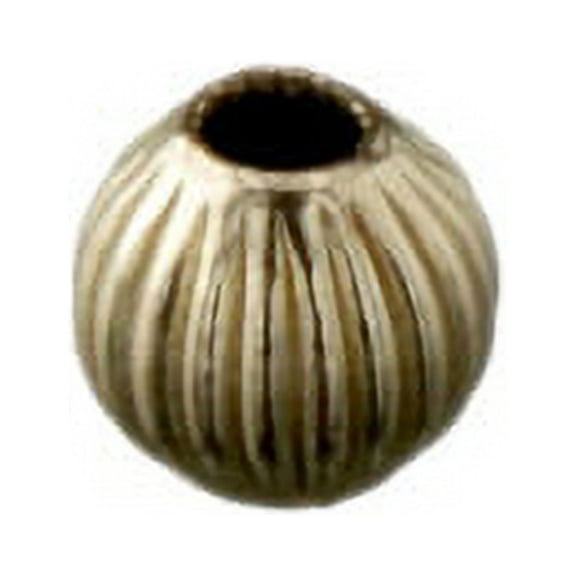 Gold Filled Corrugated Bead 3mm - Pack of 5