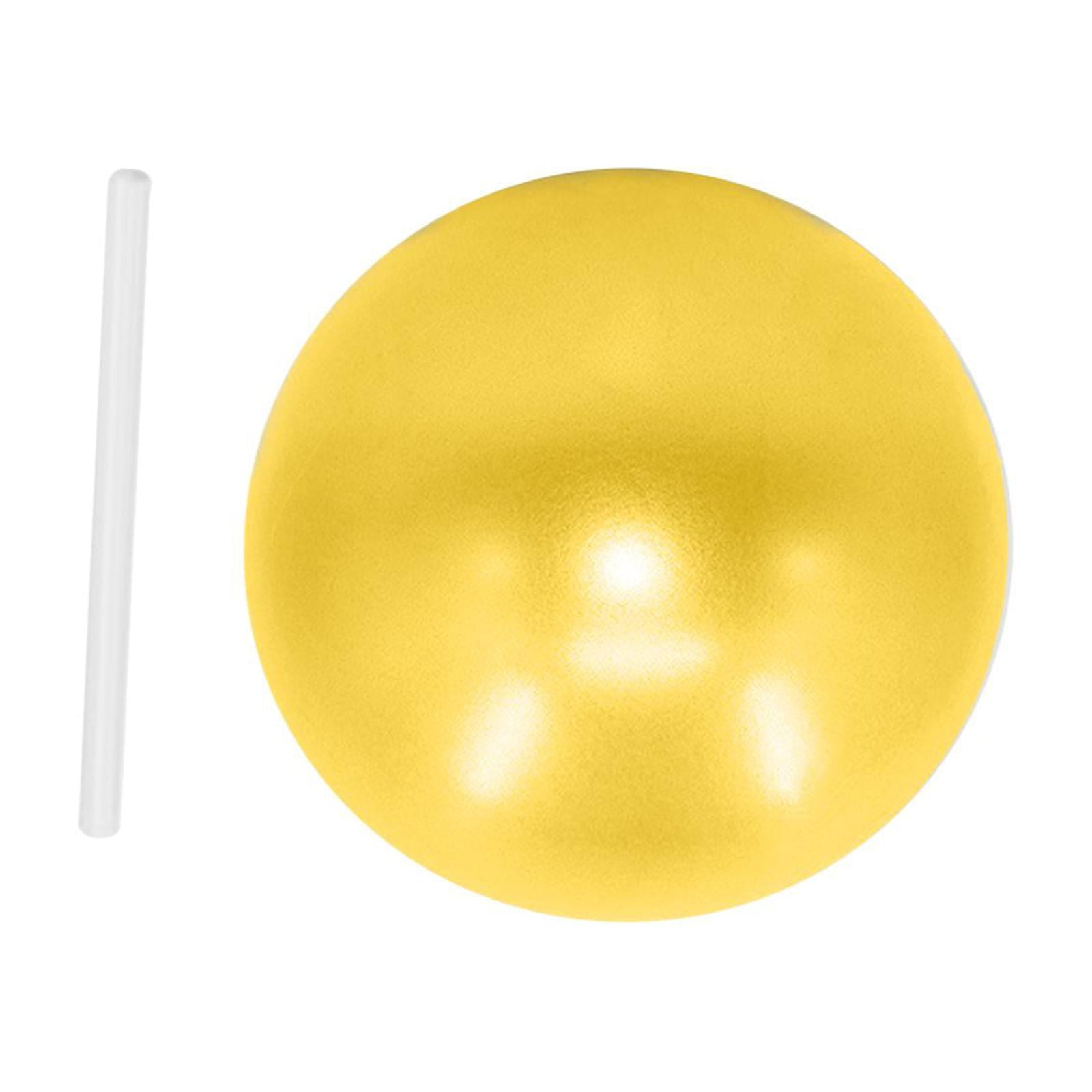 GARENDE 5xSmall Pilates Ball Heavy Duty Workout Ball for Home Gym Balance Yellow