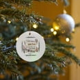 thumbnail image 7 of 3drose, Just Took a Dna Test Turns Out Im 100 Percent That Witch, Circle Porcelain Ornament, 7 of 7