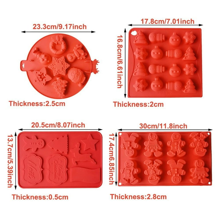 New New Holly Leaf Silicone Mold Cake Baking Christmas Decoration Tool  Chocolate Soap Red Fruit Flower Candle To Mould Something Kitchenware DIY  From Doorkitch, $5