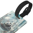 thumbnail image 3 of Sikiie Panda In Futuristic City Luggage Tags Privacy Cover ID Label Suitcase Tags Identifiers For School Bags,Suitcases, 3 of 7