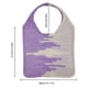 thumbnail image 3 of Bolso tote de ganchillo para mujer Bolsos de hombro de punto hueco Bolsos de compras lindos (púrpura) Sywqhk Para Estrenar, 3 of 3