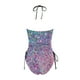 thumbnail image 3 of WILLBEST Traje de Baño Mujer Manga Larga Traje de Baño Tankini Con Estampado de Estrellas Degradado Separado Para Mujer Conjunto 2, 3 of 4