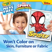 Crayola Color Wonder Mess Free Coloring Pages & Markers, Easter Basket Stuffer, Spidey & His Amazing Friends Art Supplies, Travel Activity, Easter Gift for Kids, 3+