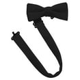 thumbnail image 2 of Hold'Em Bow Tie For Mens Boys and Baby Satin look Solid Color Adjustable Pre-tied, 2 of 3