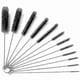 thumbnail image 3 of Small Pipe Cleaning Brush Set, Reusable Straw Cleaner Brushes, Black, 3 of 4