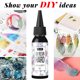 thumbnail image 5 of UV Crystal Clear Hard Resin Mold Pegamento Curado Resina DIY Fabricación de joyas (30g) JShteea Libre de BPA, 5 of 9