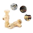thumbnail image 3 of R410A Refrigerant Charging Valve 1/4 Inches - 5/16 Inches Copper Control Valves Copper and Fluorine Safety Valve, 3 of 7