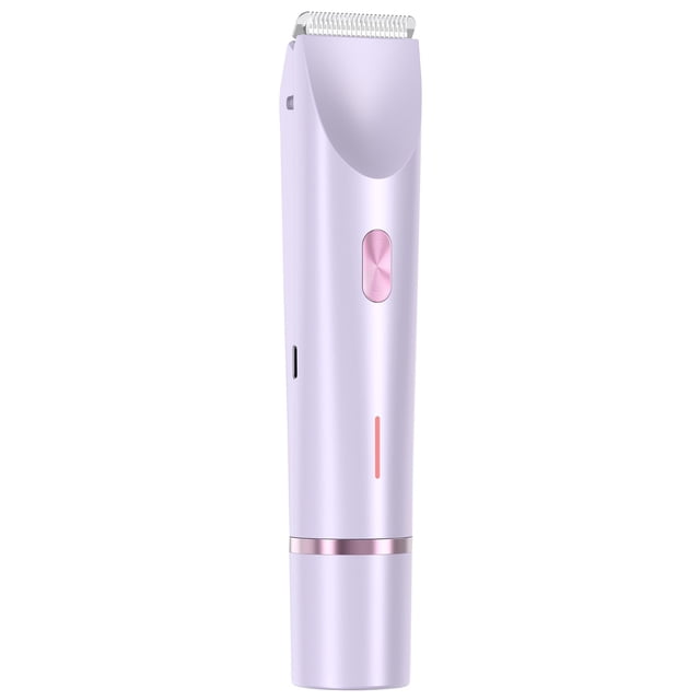 Double Head Hair Clipper for Private Parts Ladies Hair Remover with Waterproof Design and USB Power