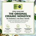 thumbnail image 3 of GreenPan Valencia Pro Hard Anodized Induction Safe Healthy Ceramic Nonstick, Frypan, 12'', Gray, 3 of 11