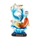 thumbnail image 5 of Estatua de peces Feng Shui chino de 12,8 pulgadas, pieza central, figura de regalo Ideal, escultura de resina para entrada de gabinete, repisa de balcón Peces rojos y azules, 5 of 8