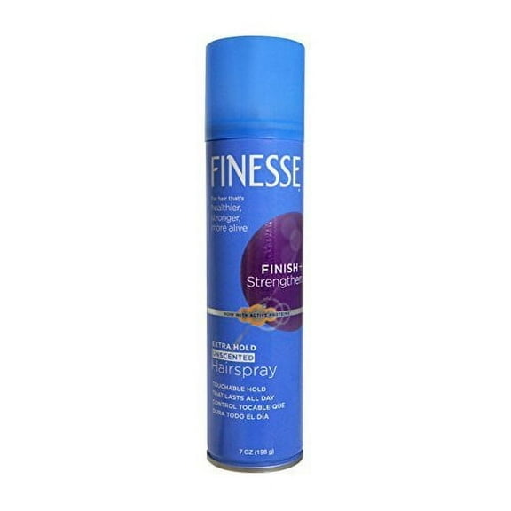 Finesse Extra Hold Unscented Aerosol Hairspray 7 oz (Pack of 5)