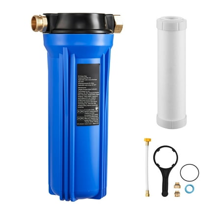 KFFKFF RV Water Purification Setup, Hydration/Cleaning Water Filtration Solution for Camping Enthusiasts, Eliminates Impurities, Chlorine, Unpleasant Flavors, Smells, and Majority of Pollutants